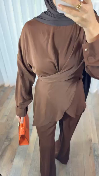 Ensemble croisé fluide