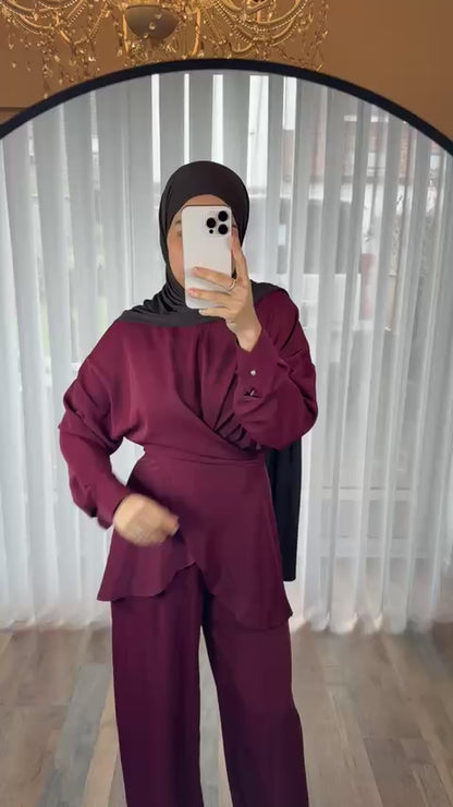 Ensemble croisé fluide