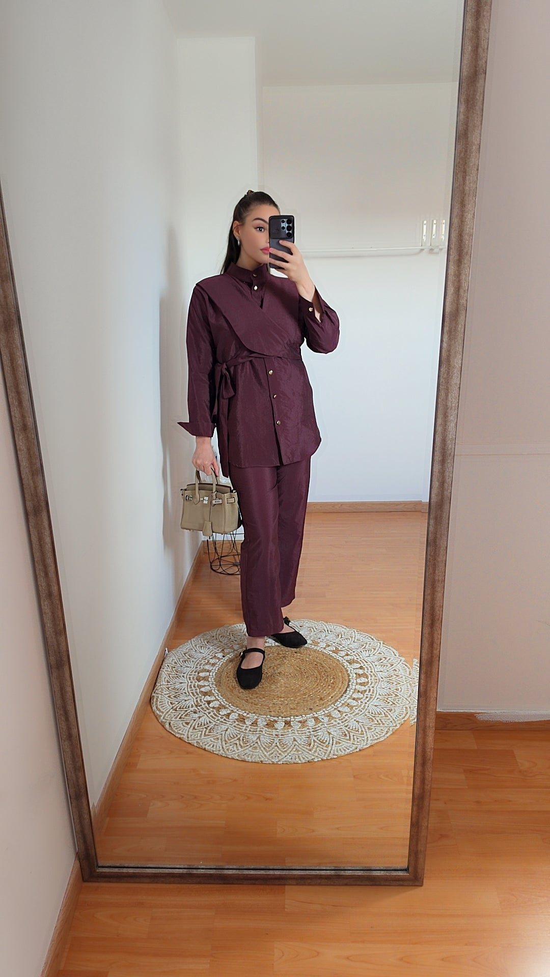 Ensemble bordeaux